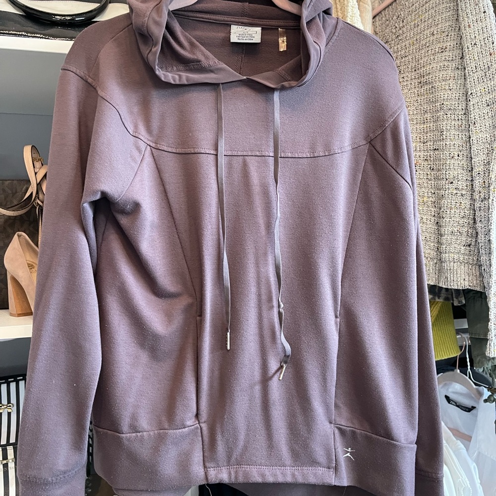 Purple Hooded Sweatshirt